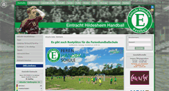 Desktop Screenshot of eintracht-handball.de
